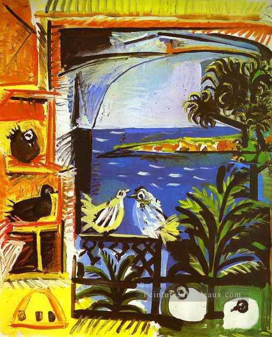 Les Colombes 1957 cubiste Pablo Picasso Peintures à l'huile